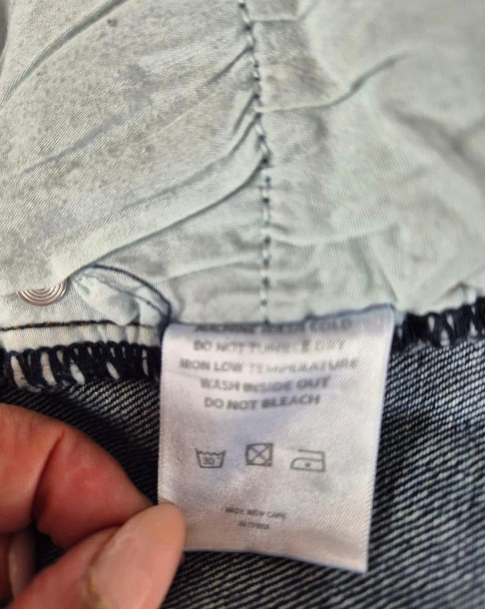 Don't Waste Culture Acid Wash Flare Jeans avec fentes - Taille 32 – photo 14